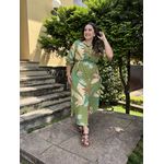 Chemise Edna Verde Estampado