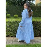 Vestido Helena Azul Bebe