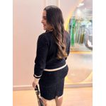 Conjunto Violeta Preto 