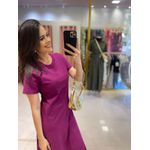 Vestido Leonora Roxo