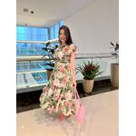 Vestido Catarina Floral Plus