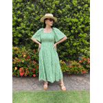 Vestido Mayara Verde Liberty 