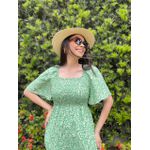 Vestido Mayara Verde Liberty 