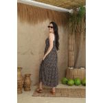 Vestido Tatiane Preto Liberty