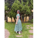 Vestido Catarina Verde Liberty