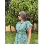 Vestido Catarina Verde Liberty