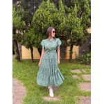Vestido Catarina Verde Liberty