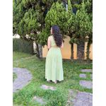 Vestido Gisele Verde Laise