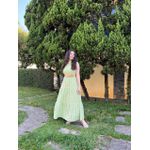 Vestido Gisele Verde Laise