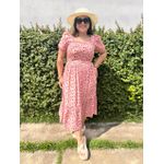 Vestido Rebeca Rosa II Liberty