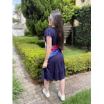 Vestido Aline Azul Marinho