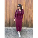 Conjunto Raquel Moletinho Marsala