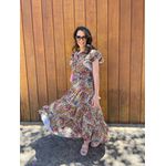 Vestido Catarina Floral Plus