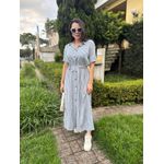 Chemise Linda Azul Listrado