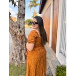 Vestido Andreza Amarelo Liberty
