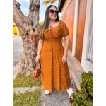 Vestido Andreza Amarelo Liberty