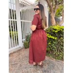Vestido Noemi Vinho