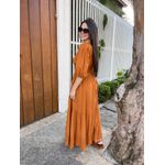 Vestido Pérola Terracota