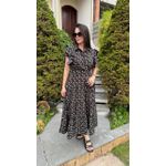 Vestido Catarina Liberty Preto 