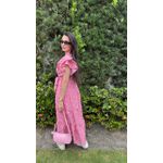 Vestido Catarina Liberty Rosa