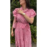 Vestido Catarina Liberty Rosa