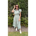 Vestido Catarina Liberty Verde