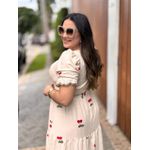 Vestido Isis Cereja