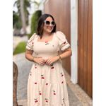 Vestido Isis Cereja