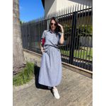 Conjunto Luna Cinza Listrado