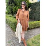 Vestido Laura Bege 