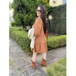 Vestido Laura Bege 