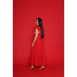Vestido Catarina Vermelho Coração Plus 
