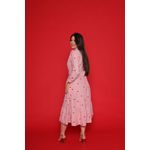 Chemise Lovers Rosa Listrado Corações
