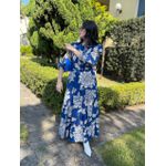Vestido Zoe Azul Estampado
