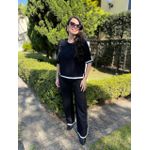 Conjunto Rosa Preto