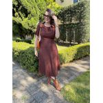 Vestido Luiza Marrom