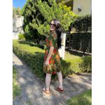 Vestido Clarice Verde Mix Estampas