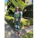 Vestido Miriam Verde Mix Estampas