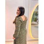 Vestido Gabriela Verde Liberty 
