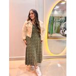 Vestido Gabriela Verde Liberty 