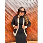 Casaco Charlotte Preto 