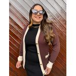 Casaco Charlotte Marrom