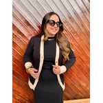 Casaco Charlotte Preto 