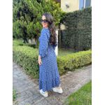 Vestido Rafaela Azul Liberty