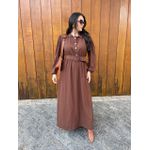 Vestido Anastasia Marrom