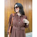 Vestido Anastasia Marrom
