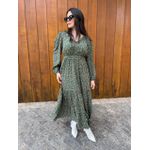 Vestido Iara Verde Liberty 