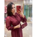 Vestido Maya Marsala