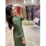 Vestido Veronica Verde Animal print
