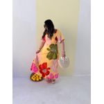 Vestido Sol Amarelo Estampado